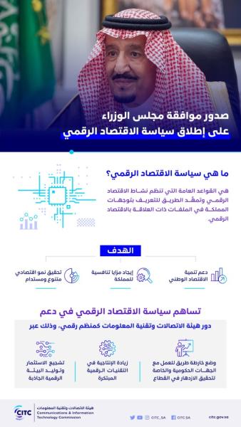 «السواحة»: «الاقتصاد الرقمي» بمثابة خارطة طريق لتشجيع الاستثمار