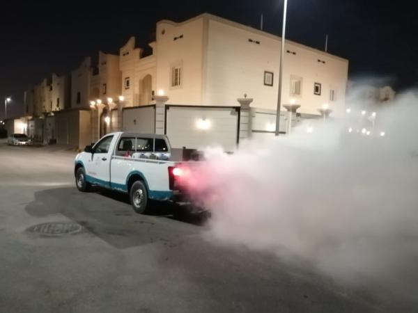 إصحاح بيئي متكامل بأحياء الخبر