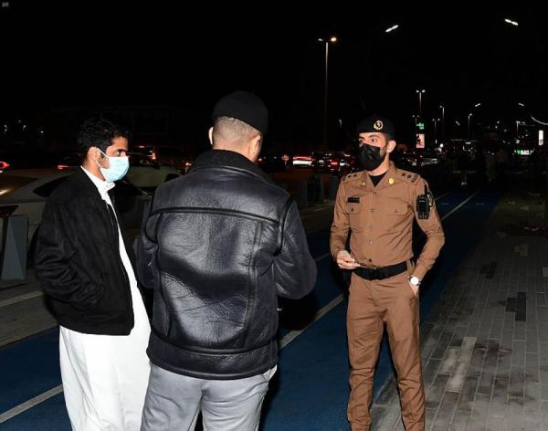 الجهات الأمنية تتابع تطبيق الإجراءات الاحترازية بالخبر