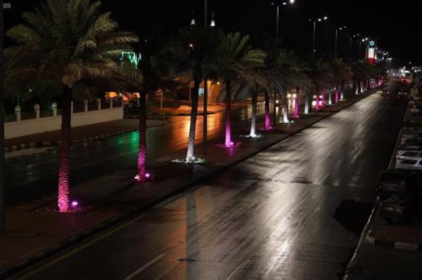 صور .. الأمطار تزين أجواء الجوف