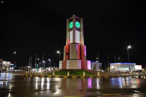 صور .. الأمطار تزين أجواء الجوف