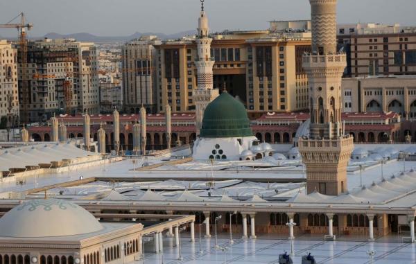 فتح سطح المسجد النبوي لـ 3 صلوات يوميًا