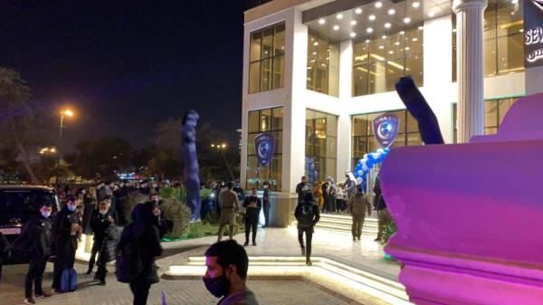 بعثة الهلال تصل حفر الباطن بطائرة خاصة