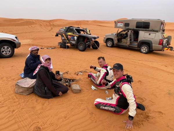 شهامة الشعب السعودي في داكار 2021