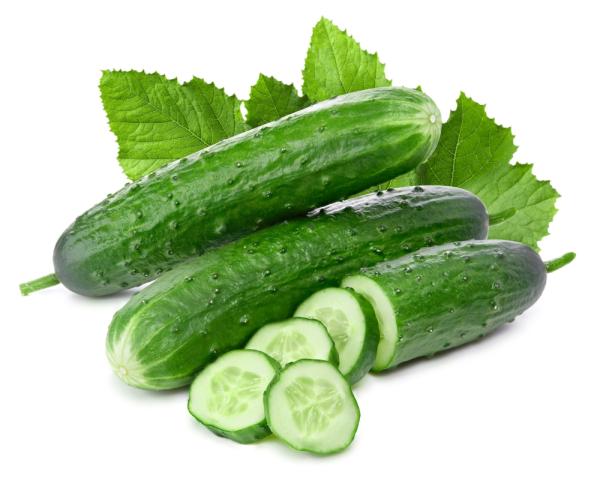 الخيار غني بالألياف القابلة للذوبان