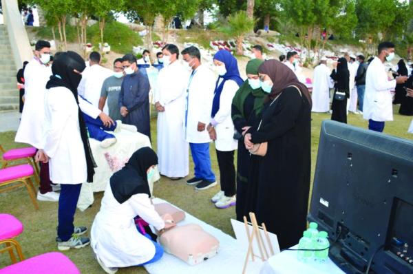 الأحساء.. «اجعلها حياة صحية» بـ«جواثا السياحية»