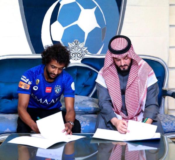 الشهراني .. هلالي حتى 2025