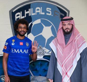 الشهراني .. هلالي حتى 2025