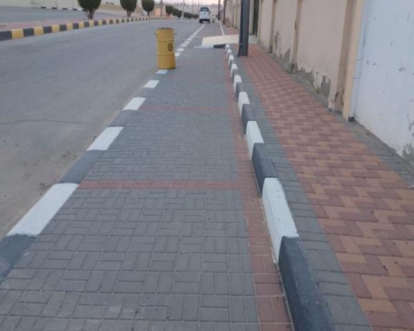 تنظيف الساحات وإزالة المخلفات بالقليب