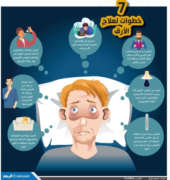 7 خطوات لعلاج الأرق