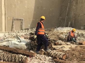 90 % إنجازا بترميم قصر صاهود