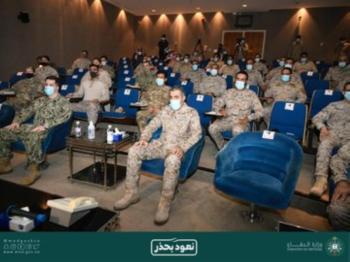 انطلاق تمرين "المدافع البحري المختلط 21" بالأسطول الشرقي