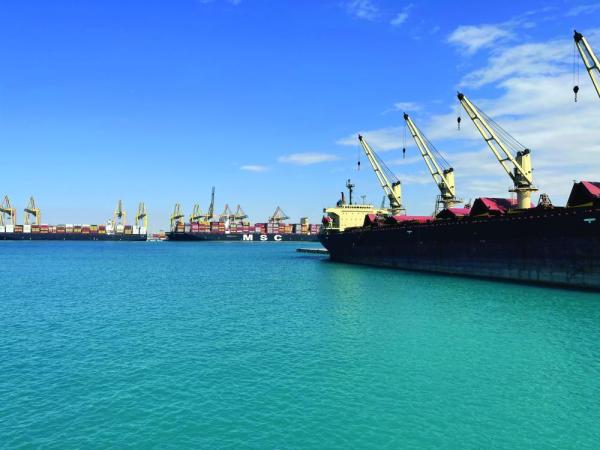 6.6 % ارتفاعا في مناولة الحاويات بميناء الملك عبدالله