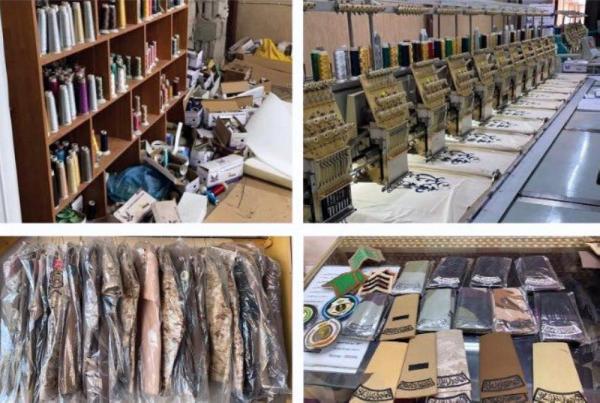 ضبط 50 بدلة و3 آلاف نوط ورتب عسكرية بالرياض