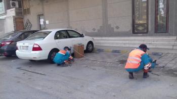إزالة 240 لوحة إعلانية مخالفة و320 سيارة تالفة بالجبيل