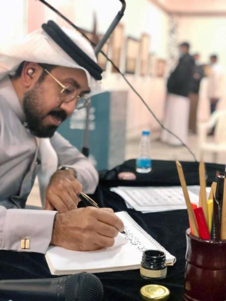 الإقبال الجماهيري يؤكد نجاح «الخط العربي» بالأحساء