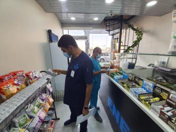 33 مخالفة صحية.. وتعقيم 2074 موقعا