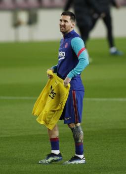 برشلونة يتسلح بحماس ميسي
