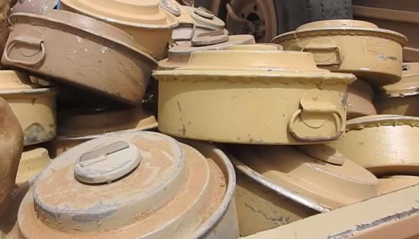 انتزاع 1419 لغما باليمن في أسبوع