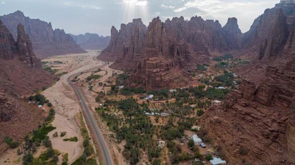 «الديسة».. موطن التاريخ والجمال في تبوك