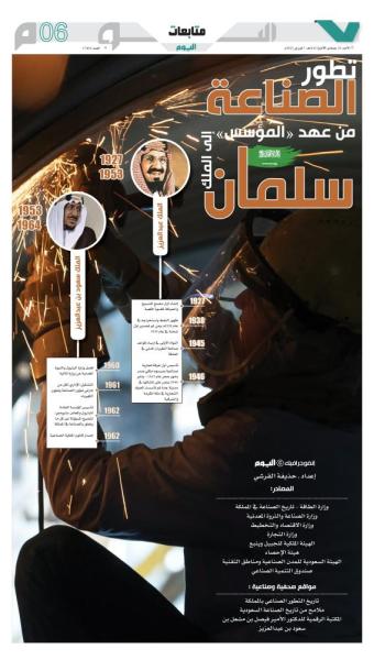تطور الصناعة.. منذ عهد «المؤسس» إلى الملك سلمان