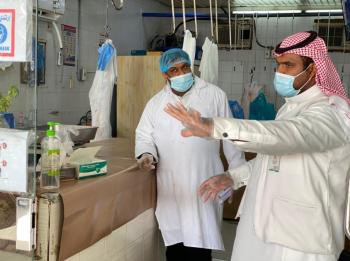 إنذار ومخالفة 20 محلا ببقيق
