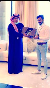 «المعيبد» يكرم «المالكي» لحصوله على «PMP»