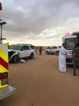 9 إصابات جراء حادث تصادم في بنبان
