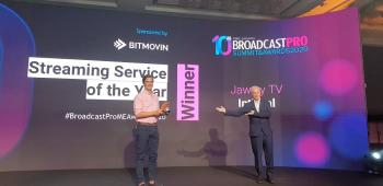 إنتغرال تفوز بجائزة "أفضل مزود لخدمات البث لعام 2020" عن منصة "جوّي TV “من "برودكاست برو"