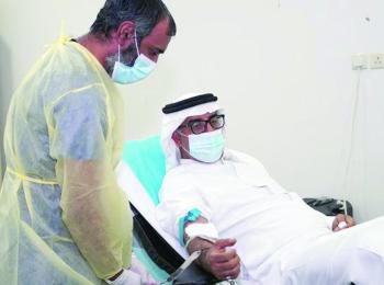 200 متبرع بالدم في أسبوع
«معا ننقذ حياة» الثالث بالأحساء