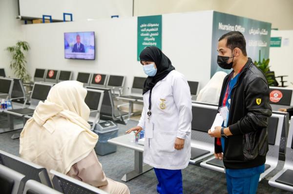 الأحساء.. إقبال متزايد على مركز لقاح كورونا