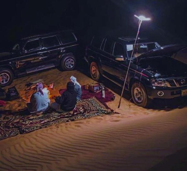 «شبة النار».. متعة الدفء في شتاء وادي الدواسر