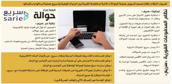 7 مزايا لنظام «سريع» تعزز الشمول المالي