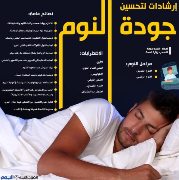 إرشادات لتحسين جودة النوم