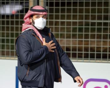 «فورمولا الدرعية» يزهو بزيارة ولي العهد