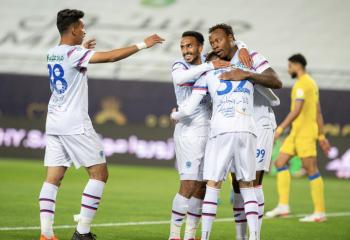 النصر يكتفي بالتعادل مع ابها