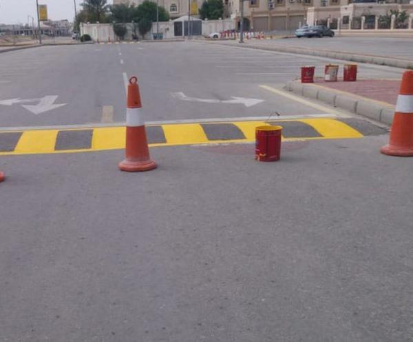 دهان الأرصفة وممرات المشاة بتاروت