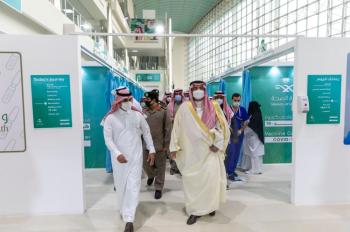 محافظ حفر الباطن يتفقد استعدادات «الجامعة»