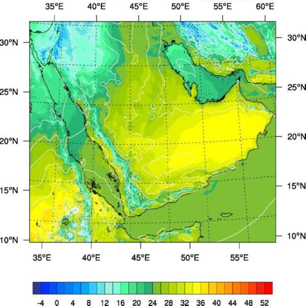 «الأرصاد» رياح سطحية على الشرقية والرياض