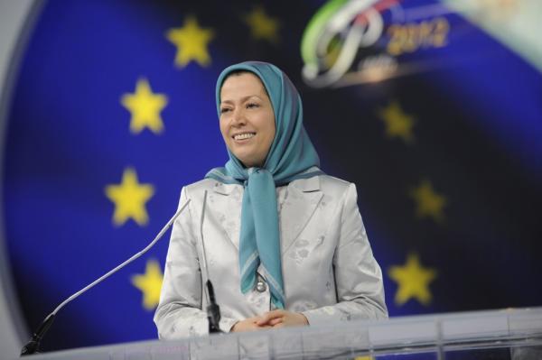 رجوي دعت نظام طهران لتنفيذ قرارات مجلس الأمن ووقف تخصيب اليورانيوم (اليوم)