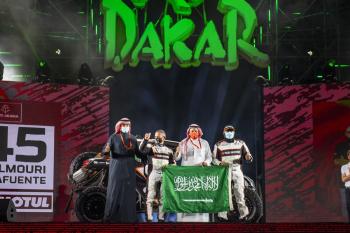 الموري ينطلق بفريق هنكوك في رالي الشرقية 2021