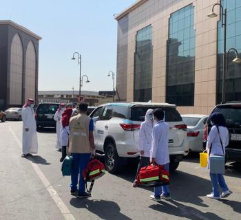بدء تطعيم مرضى «الطب المنزلي» بجدة