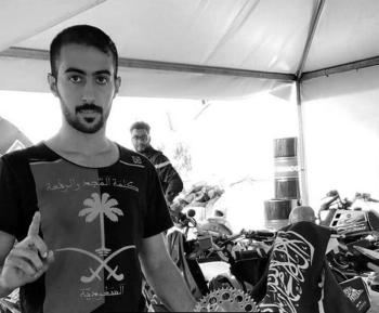 حادث أليم ينهي حياة الدراج السعودي رياض الشمري
