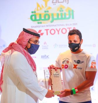 «بن سعيدان» بطلا لـ«رالي الشرقية»
