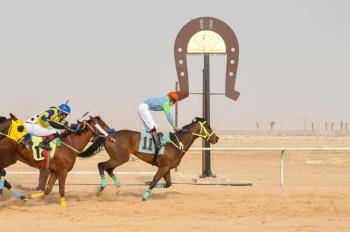 «مزهبه» يطير بكأس الحفل العشرون لفروسية الأحساء