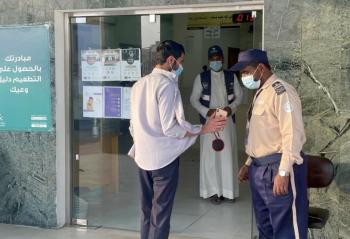 ​​​​​​​تشغيل مركز لقاح كورونا في مستشفى مدينة العيون 