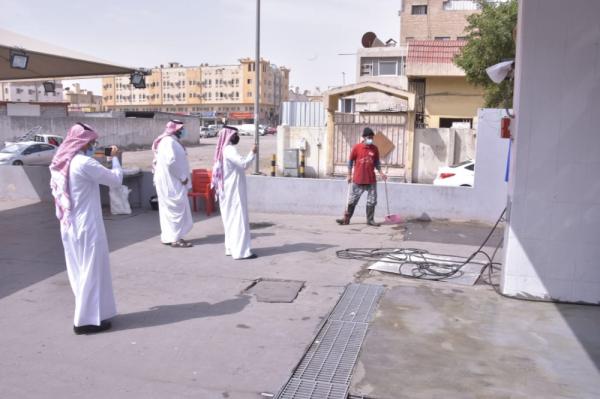 218 مخالفة بمحطات وسط الدمام.. و80 % تجاوبا