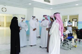 مساعد مدير التنمية الاجتماعية بالشرقية تتفقد «التأهيل الشامل»