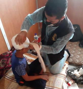 أنشطة طبية ميدانية بمخيم الزعتري