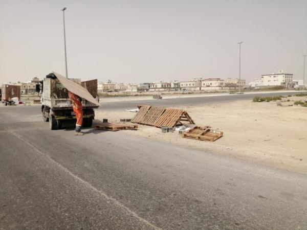 رفع أكشاك بيع الخضراوات والفواكه